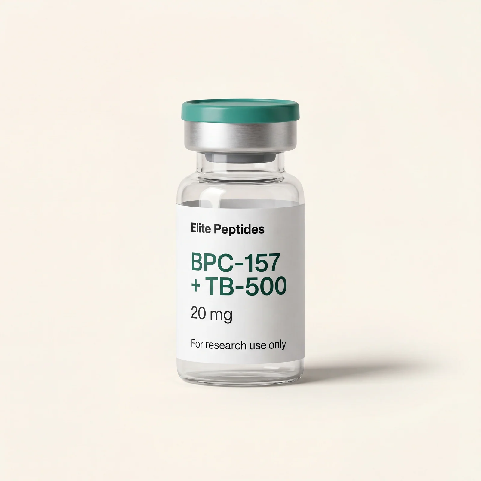 BPC-157 + TB-500 — research peptide vial
