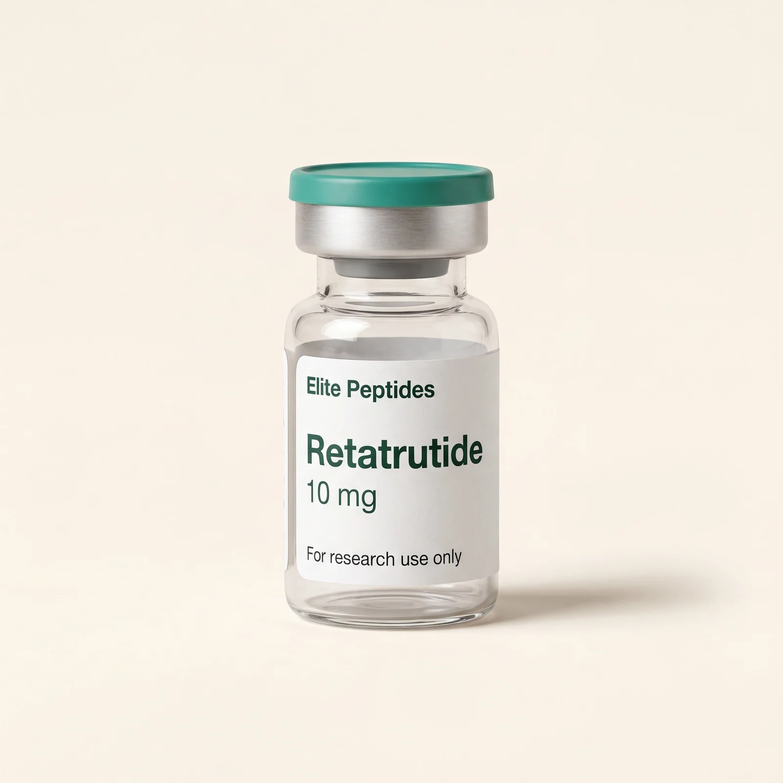 Retatrutide — research peptide vial